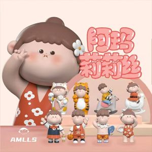 Authentic Amalith Couple Blind Box Daily Love Diary Series Garage Kits Ornaments Cute Birthday Gift