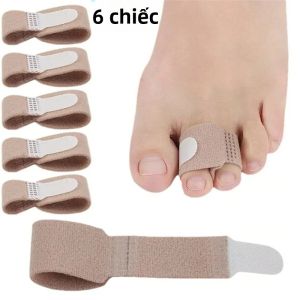 Miếng Dán Chỉnh Hình Ngón Chân - Băng Chỉnh Hình Ngón Chân Bị Vẹo Dụng Cụ Tách Ngón Chân Cái Băng Quấn Chăm Sóc Bàn Chân Chất Liệu Nylon 2/6/8/10 Cái