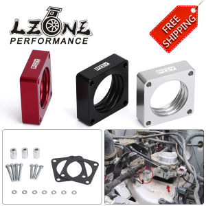 Aluminum Throttle Body Spacer for 91-06 Jeep Wrangler Cherokee TJ YJ LJ XJ 2.5l/4.0l Engine Gas w/Gasket 1" Raise Manifold Carb