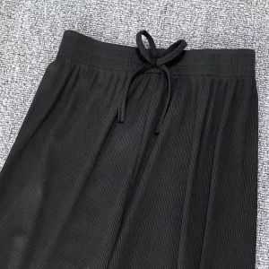 4-12ปีเด็กกางเกงเด็กผู้หญิงกางเกงผ้าไหมน้ําแข็งหลวมกางเกงเจ็ดจุดเด็กด้านล่าง