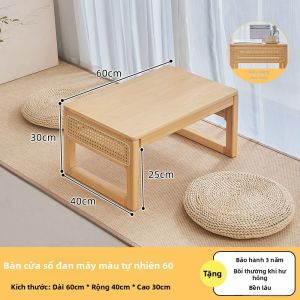 MEIZHULIJIA | Bàn Cà Phê Thấp Tatami Tre