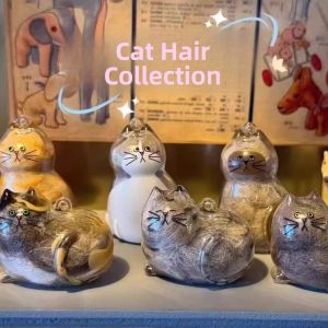 NIANXU | Pet Hair Storage Capsule Keychain Mood Stabilizer