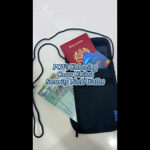 Cosas United - Security Neck Wallet Deluxe