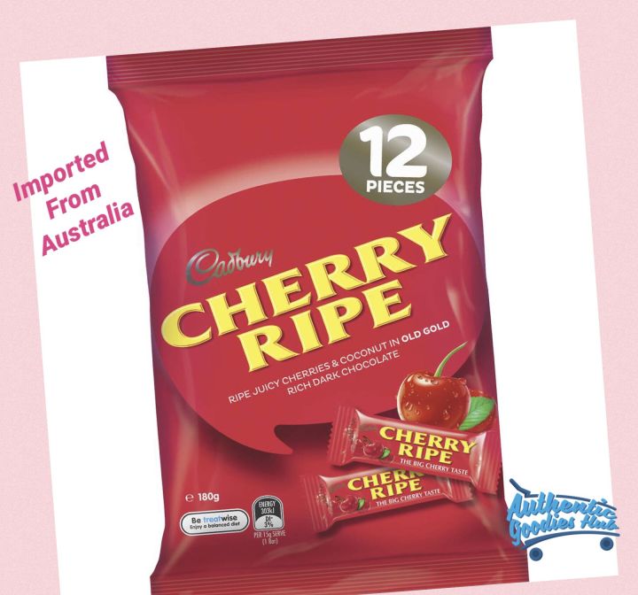 Cadbury Cherry Ripe Sharepack 12pk 180g | Lazada PH
