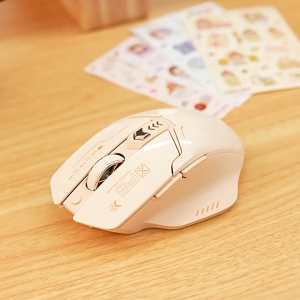Inphic F8 II 2.4GHz Wireless Mouse Rechargeable Silent Clicks 2400dpi Optical Mice for Laptop PC type C fast charge