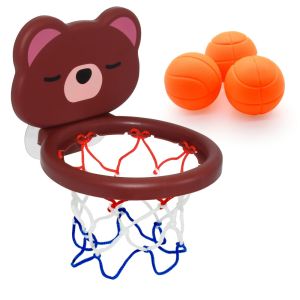 A Suit Of Childrens Toy Mini Cute Little Bear Basketball Bathroom Bath Toys Shoot At The Basket Games In The Pool