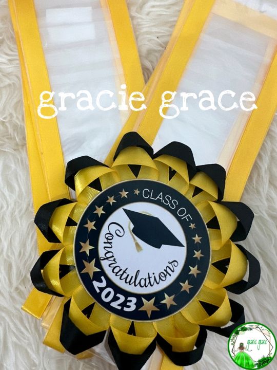 Graduation Sash/ Money Sash Lazada PH