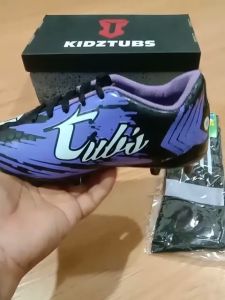 KIDZTUBS Paket Komplit Sepatu Futsal Anak & Tas Skin
