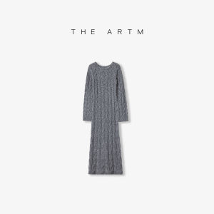 Slim Fitting Wool Knit Dress New Autumn Winter