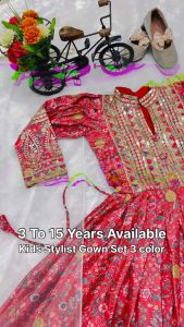 [PRE-ORDER 15 DAYS] READYMADE KIDS ANARKALI SUITS {ETA:2025-12-31}