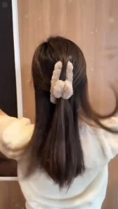 13cm Super Large Fluffy Hair Clip Korean Fashion Cute Bow Hair Claw Clip Hair Accessories