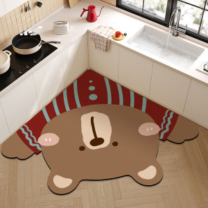 JINFAN | Kitchen Specialized Non-slip Grease-proof Cartoon Mat