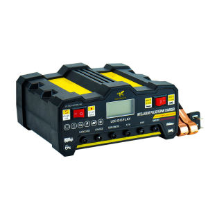 VigorPow 5800A Car Battery Charger 12V/24V Heavy Duty Automatic Intelligent Pulse Repair for Cars Motorcycle Lead Acid Battery Universal Fast Charger