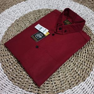 Kemeja pria Lengan pendek Hem cowok Polos formal casual BOYI TOP MAN