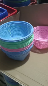 ( isi 6 pcs ) Wakul Saringan TRADISI NO 10 / BESEK PLASTIK / WADAH SAJI PLASTIK BERKUALITAS