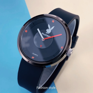 [ของแท้ 100%] PLAYBY นาฬิกาผู้หญิงกันน้ำ 2025 นาฬิกาข้อมือแฟชั่นลำลองสำหรับนักเรียนหน้าปัดกลมใหม่ นาฬิกาควอตซ์