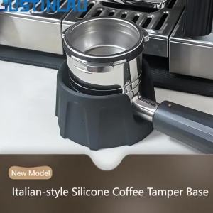JUSTINLAU Espresso Silicone Mat & Portafilter Holder for Ninja LuxeAnti-Slip Bar Corner Pad for Espresso Machine Accessories