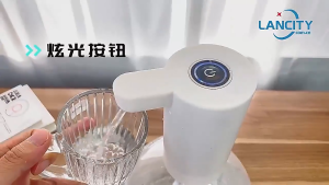INFICO Cross Pompa Galon Elektrik Dispenser Air Minum Gallon Charge Usb