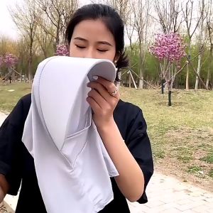 หมวกคลุมกันแดด แบบเต็มหน้า ป้องกันรังสียูวี ‌หมวกกันแดด 360 องศา กันร้อน หมวกทรงบักเก็ตกันแดดกัน UVทรงปีกรอบ กลางแจ้ง ปิดหมด 360 องศา