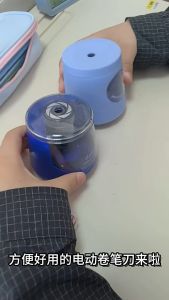 Electric Pencil Sharpener Desktop Automatic Pencil Sharpener For Students School Office Stationery 6-8MM Pencil