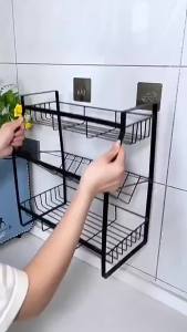 5-100PCS Transparent Hanging Shelf Hooks Wall Storage Rack Fixing Patch Strong Self-Adhesive Snap for Kitchen Bathroom Gadgets