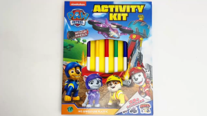 Paw Patrol Rescue Wheels Activity Book Kit With 5 Marker Pens & Stickers