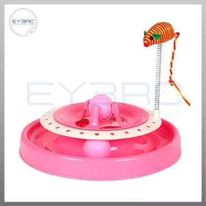 Cat Interactive Turntable Turbo Track Ball Toys - Fun & Engaging Interactive Play for Your Feline Friend - Mental Stimulation & Exercise