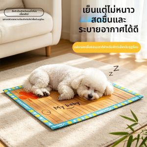 Hadassah | Carbonized Bamboo Pet Cooling Mat