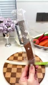 Dụng Cụ Gọt Vỏ 3 Trong 1 Bằng Thép Không Gỉ Có Lưỡi Răng Cưa Tay Cầm Bằng Gỗ Dụng Cụ Gọt Hoa Quả Rau Củ Và Mở Nắp Chai Dụng Cụ Nhà Bếp