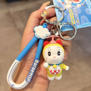 Authentic Doraemon Projection Camera Keychain Fashion Fine Girls Bag Ornaments Funny and Practical Small Pendant