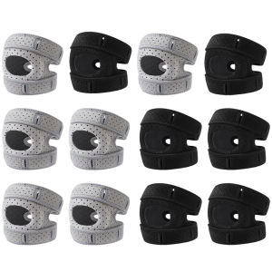 Knee Compression Sleeve Adjustable Patella Tendon Knee Strap Knee Pad for Arthritis Pain and Support
