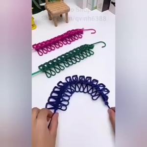 Dây phơi đồ thông minh co giãn 12 kẹp FELAA