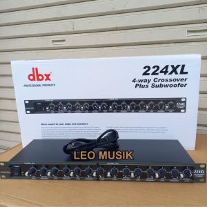 CROSSOVER DBX 224xl SUBWOOFER 4 WAY MONO STEREO DBX 224