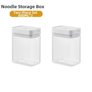 TIJU | Transparent Kitchen Storage Container for Grains and Snacks