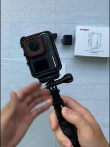 AMagisn Plastic Protective Frame for Insta360 AcePro2/AcePro Horizontal-Vertical Quick Release Protective Shell Accessories