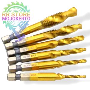 Mata Bor Drill Bit Countersink HSS M3-M10 6 PCS