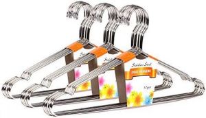 Combo 10 Mắc Treo Phơi Quần Áo Inox 304 Cực Sáng Bóng Rộng 42cm Gía Trị Vĩnh Viễn Hàng Nhập Khẩu.