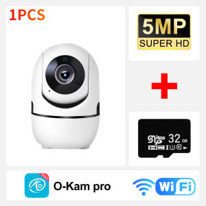 5MP Wifi IP Camera O-Kam Pro Smart Home Auto Tracking 1620P Full Night Vision Network Wireless CCTV Video Baby Security Camera