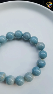 Collection Grade Rare Pastel Blue Trolleite Bracelet