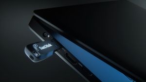 SANDISK FlashDrive Ultra SHIFT 32GB (USB3.2 Gen1) แฟลชไดร์ฟ ของแท้ ประกัน Synnex USB for คอมฯ PC Notebook (SDCZ410)