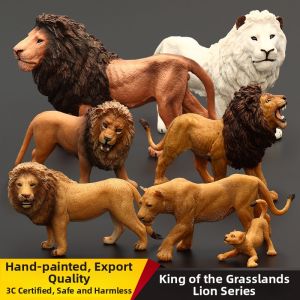 MENGSILE | Realistic Large Lion Wildlife Model Toy