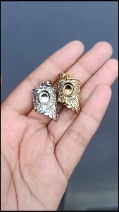 Alpaka Liontin Untuk Kalung Variasi Bandul Ukir