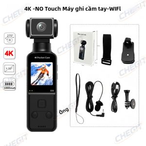 Camera Hành Động Bỏ Túi Ultra WIFI 4K/5K Màn Hình Cảm Ứng 1.69 270 Độ °   Camera Thể Thao Mini Vlog Dành Cho Mũ Bảo Hiểm Du Lịch Xe Đạp Ghi Hình Khi Lái Xe