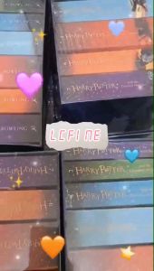 8 Books Set Hardcover Harry Potter English Novel Read Story Book Fiction Kids Adult Books Big size