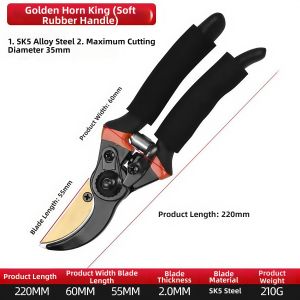 MUHONGYU | Effort-saving Multifunctional Garden Shears for Thick Branches