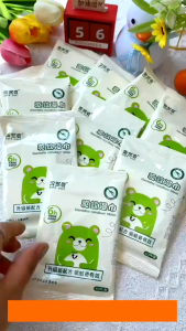 Khăn Ướt Thảo Mộc Đuổi Muỗi Cho Bé – Combo 5 Gói-  Dịu Nhẹ Da Nhạy Cảm – Mỗi Gói 10 Miếng Tiện Lợi