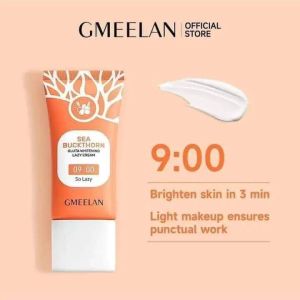 GMEELAN BPOM kemasan baru exfoliating gel & so lazy cream kemasan baru ori BPOM