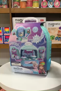 Đồ chơi công chúa DISNEY - Bộ Ba lô đồ dùng nhà bếp 3 trong 1 công chúa Elsa - EODS008-991A (KT 26.3x15.2x30cm)
