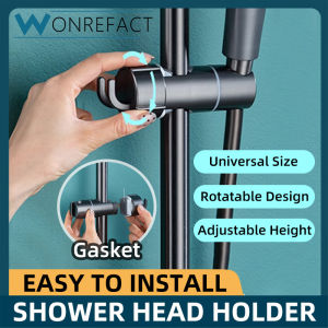 Shower Rack Adjustable Bathroom Shower Head Universal Sliding Bracket Used For Bathroom Fixed Shower Head Accessories Wall-Mounted