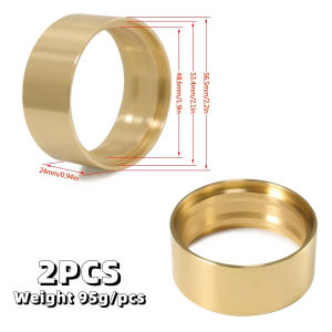 Az | RCXAZ CNC Deep Dish Negative Offset Metal 1.9" Beadlock Wheel Rim Hub for 1/10 RC Crawler Car TRX4 Axial SCX10 90046